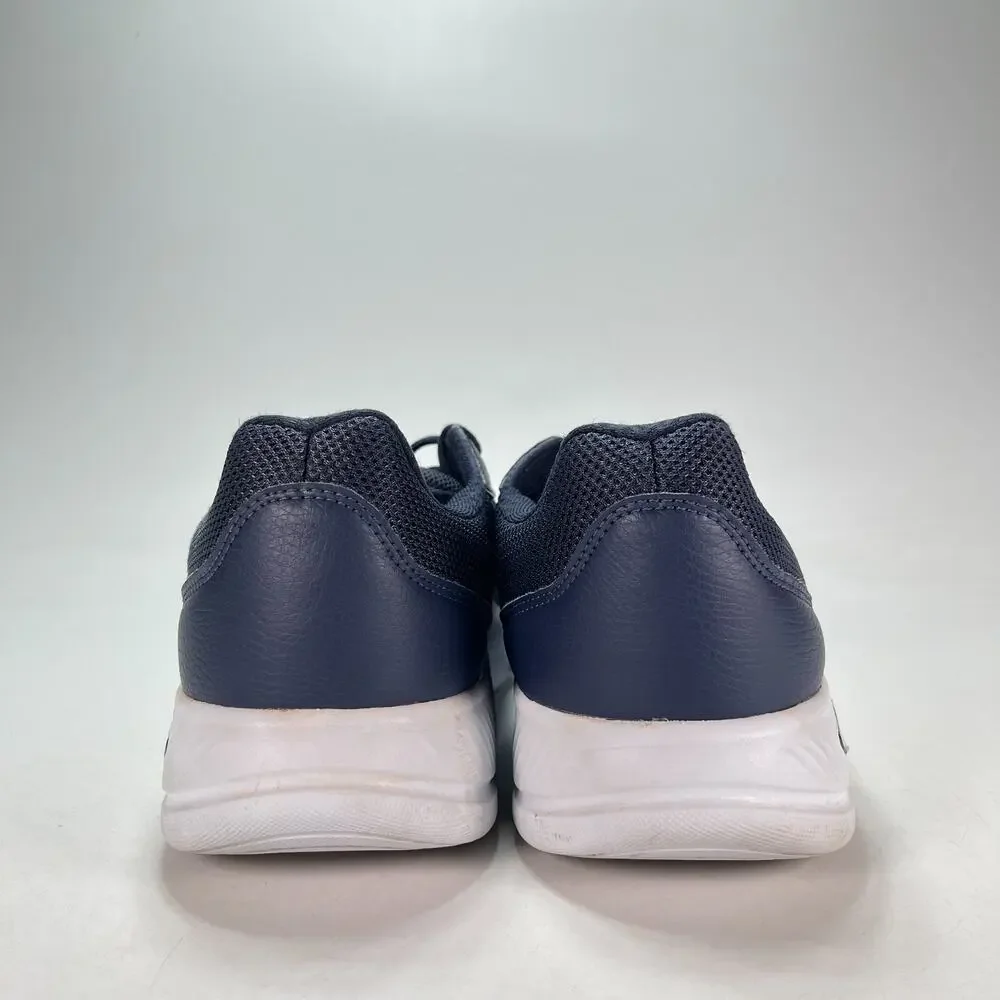 adidas Cloudfoam Flex Laces Blue Running Shoes Sneakers HQ4853 Men's Size 12